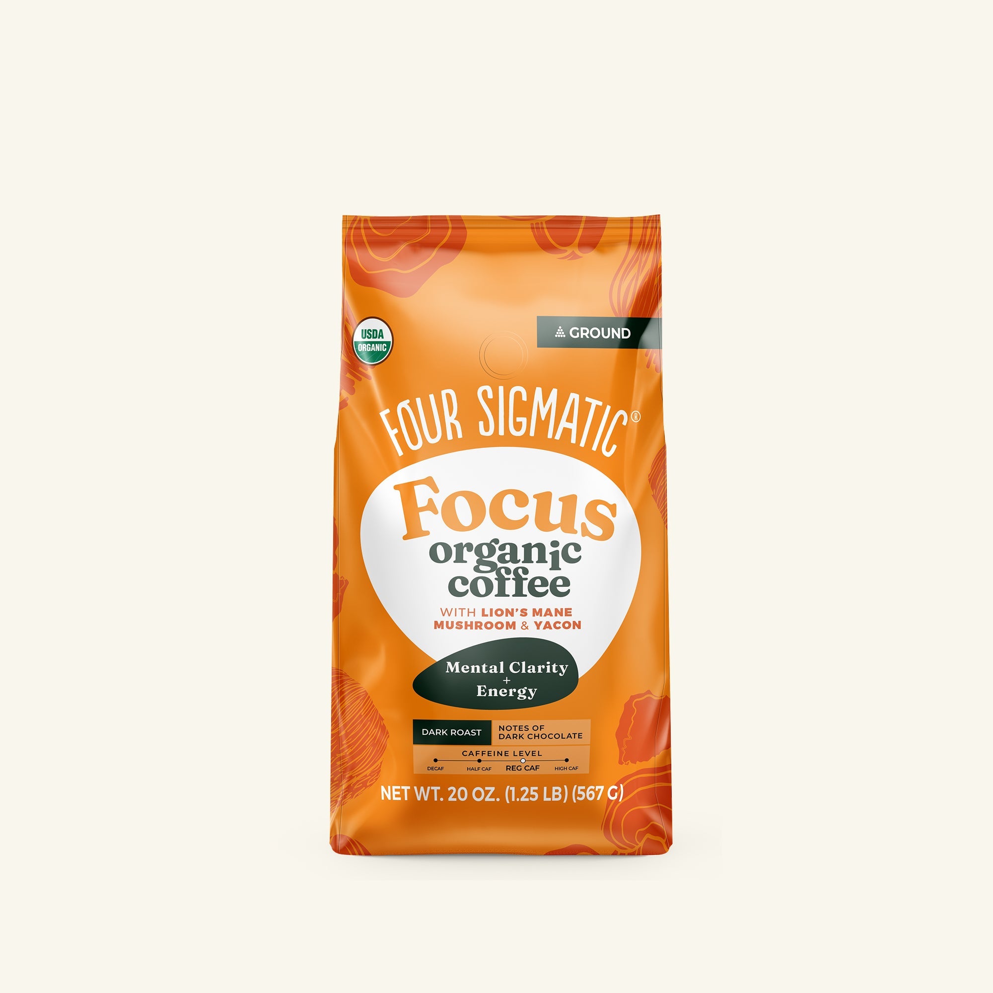 Focus Ground Coffee - Dark (20oz)