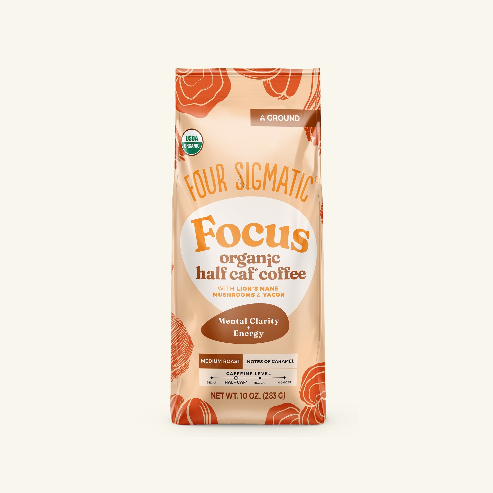 Focus Half Caf Ground Coffee - Medium
